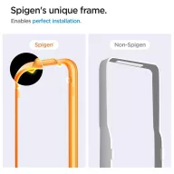   Spigen AlignMaster Glas.tR Samsung Galaxy A55 5G Tempered kijelzővédő fólia (2db)