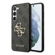   Guess 4G Big Metal Logo Samsung Galaxy A35 hátlap tok, fekete, GUHCSA354GMGGR