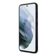   Guess 4G Big Metal Logo Samsung Galaxy A35 hátlap tok, fekete, GUHCSA354GMGGR