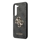 Guess 4G Big Metal Logo Samsung Galaxy A35 hátlap tok, fekete, GUHCSA354GMGGR