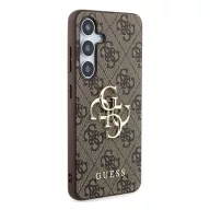   Guess 4G Big Metal Logo Samsung Galaxy A35 hátlap tok, barna, CSA354GMGBR