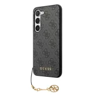   Guess 4G Charms Collection Samsung Galaxy A35 hátlap tok, fekete, CSA35GF4GGR