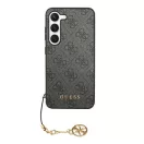 Guess 4G Charms Collection Samsung Galaxy A35 hátlap tok, fekete, CSA35GF4GGR