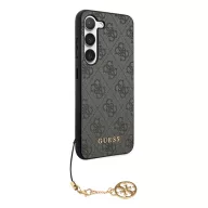   Guess 4G Charms Collection Samsung Galaxy A35 hátlap tok, fekete, CSA35GF4GGR