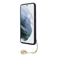   Guess 4G Charms Collection Samsung Galaxy A35 hátlap tok, fekete, CSA35GF4GGR