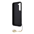 Guess 4G Charms Collection Samsung Galaxy A55 hátlap tok, fekete, CSA55GF4GGR