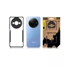 Tactical Quantum Stealth Xiaomi Redmi A3 (2024) hátlap tok, átlátszó/fekete