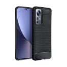 Forcell Carbon hátlap tok Redmi A3 4G, fekete