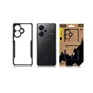 Tactical Quantum Stealth Xiaomi Redmi Note 13 Pro+ 5G hátlap tok, átlátszó / fekete