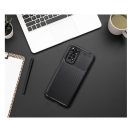Forcell Carbon Premium Xiaomi Redmi 12C szilikon tok, fekete