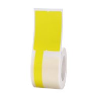   Niimbot öntapadós hő / thermo matrica, 25x38+40, 100 db, sárga