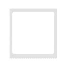 Niimbot öntapadós hő / thermo címke matrica, T 40x40mm 180 db, fehér