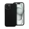 Frame iPhone 15 közepesen ütésálló tok kameravédő kerettel, fekete