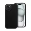Frame iPhone 15 közepesen ütésálló tok kameravédő kerettel, fekete