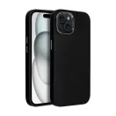 Frame iPhone 15 közepesen ütésálló tok kameravédő kerettel, fekete