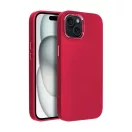 Frame iPhone 15 közepesen ütésálló tok kameravédő kerettel, magenta