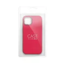 Frame iPhone 15 közepesen ütésálló tok kameravédő kerettel, magenta