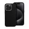 Frame iPhone 15 Pro közepesen ütésálló tok kameravédő kerettel, fekete