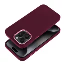 Frame iPhone 15 Pro Max közepesen ütésálló tok kameravédő kerettel, lila