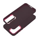 Frame Samsung Galaxy A55 5G közepesen ütésálló tok kameravédő kerettel, lila