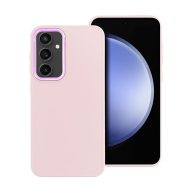   Frame Samsung Galaxy S23 FE közepesen ütésálló tok kameravédő kerettel, rózsaszín