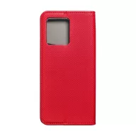 Magnet Motorola Moto Edge 40 mágneses flip tok, piros