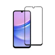   Blue Star Samsung Galaxy A15 5G teljes kijelzős kijelzővédő üvegfólia, fekete