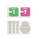 Blue Star Samsung Galaxy S24 teljes kijelzős kijelzővédő üvegfólia, fekete