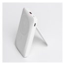 Forcell F-energy F10K2 MagSafe kompatibilis power bank / Power bank / külső akkumulátor, (PD QC3.0/5A/20W/10 000 mAh) fehér