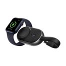 Forcell F-energy Mini Apple watch kompatibilis vezeték nélküli töltő / power bank, fekete (1A 2,5W/1200mAh)