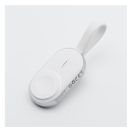 Forcell F-energy Mini Apple watch kompatibilis vezeték nélküli töltő / power bank, fehér (1A 2,5W/1200mAh)