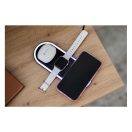 Forcell F-energy Ellipse 3in1 vezeték nélküli töltőpad, 15W gyorsöltéssel, fekete
