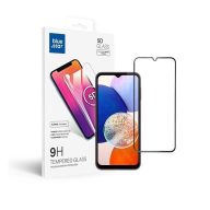   Blue Star Samsung Galaxy A14 5G teljes kijelzős kijelzővédő üvegfólia, fekete