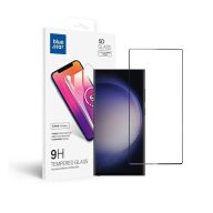   Blue Star Samsung Galaxy S23 Ultra teljes kijelzős kijelzővédő üvegfólia, fekete