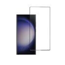 Blue Star Samsung Galaxy S23 Ultra teljes kijelzős kijelzővédő üvegfólia, fekete