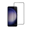 Blue Star Samsung Galaxy S23 teljes kijelzős kijelzővédő üvegfólia, fekete