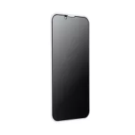   Apple iPhone 12 Pro Max, 5D Full Glue betekintésgátló tempered glass kijelzővédő üvegfólia, fekete