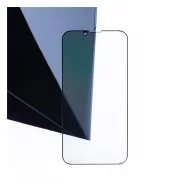   Apple iPhone 12 Pro Max, 5D Full Glue betekintésgátló tempered glass kijelzővédő üvegfólia, fekete
