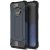 Samsung Galaxy S21 Ultra 5G SM-G998, Műanyag hátlap védőtok, Defender, fémhatású, sötétkék