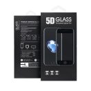 Apple iPhone 12 / 12 Pro, 5D Full Glue tempered glass kijelzővédő üvegfólia, fekete (matt)