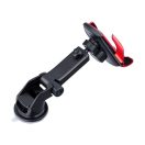 Forcell HS1 autós tartó wireless / vezeték nélküli töltéssel, mágneses adapterrel, 15W, piros