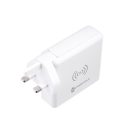 Forcell 4in1 univerzális töltő, Power bank / külső akkumulátor / power bank vezeték nélküli töltéssel, USB/USB-C, (15W/8000mAh) fehér