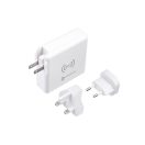 Forcell 4in1 univerzális töltő, Power bank / külső akkumulátor / power bank vezeték nélküli töltéssel, USB/USB-C, (15W/8000mAh) fehér