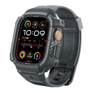   Spigen Rugged Armor Pro Apple Watch Ultra 3 / 2 / 1 49mm tok / szíj, sötétszürke