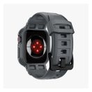 Spigen Rugged Armor Pro Apple Watch 9 / 8 / 7 45mm / SE (2nd / 1st Gen) / 6 / 5 / 4 44mm tok, sötétszürke