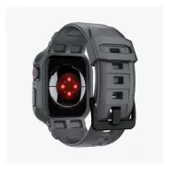   Spigen Rugged Armor Pro Apple Watch 9 / 8 / 7 45mm / SE (2nd / 1st Gen) / 6 / 5 / 4 44mm tok, sötétszürke