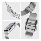 Spigen Sleek Link Apple Watch Ultra 3 / 2 / 1 49mm 10 46mm / 9 / 8 / 7 45mm / SE (2 / 1) / 6 / 5 / 4 44mm / 3 / 2 / 1 42mm szíj, ezüst