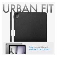   Spigen Urban Fit Apple iPad Air 13" (2024 / 2025) oldalra nyíló tok, fekete