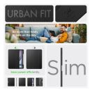 Spigen Urban Fit Apple iPad Air 13" (2024 / 2025) oldalra nyíló tok, fekete