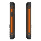 Evolveo Strongphone Z6 mobiltelefon készülék, fekete/narancs